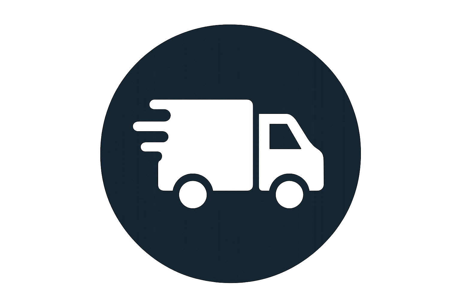 100*100像素图标 Free Shipping
图标:小货车 深蓝色圆形